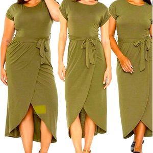 T-shirt Midi-Maxi Boho Dress